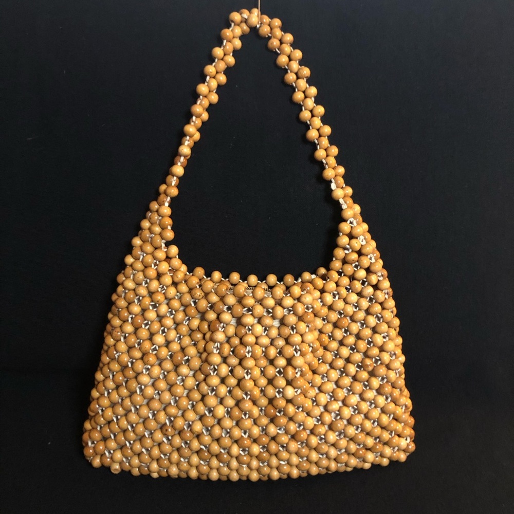 Purse Vintage Made in Japan Beaded Satchel